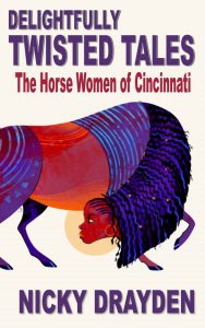 Horse Woman with Purple Mane